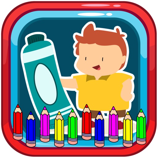 Coloring Pages Games For Paper Mario Version iOS App