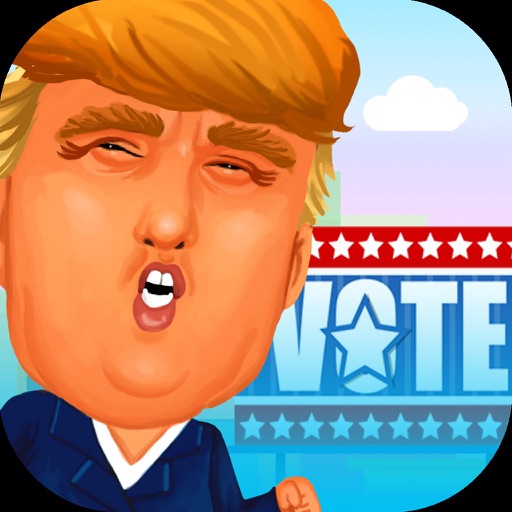 Trump Vote Race Jumper iOS App
