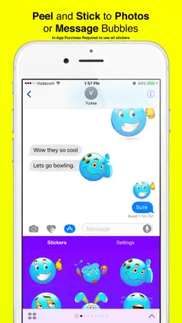 Game screenshot Cool Sticker Emoji for iMessage mod apk