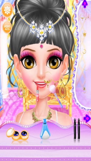 Indian Doll - Fashion Makeover Games For Girls(圖3)-速報App