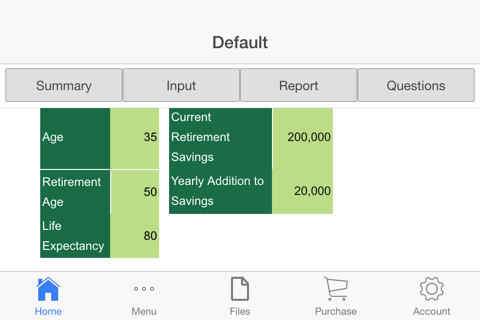 Retirement Planner screenshot 4