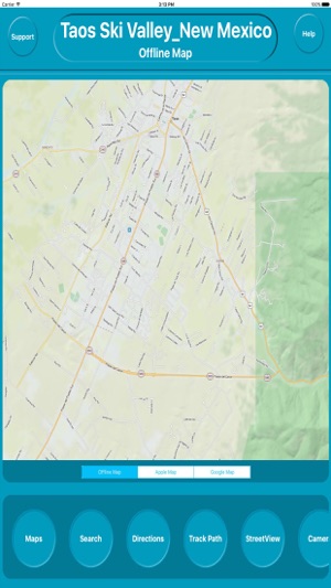 Taos Ski Valley New Mexico Offline Maps Navigation(圖1)-速報App