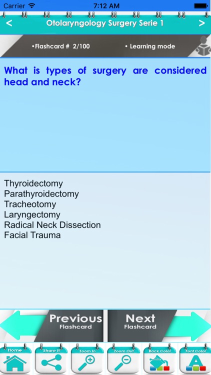 Otolaryngology Head & Neck Surgery 2900 Exam Quiz