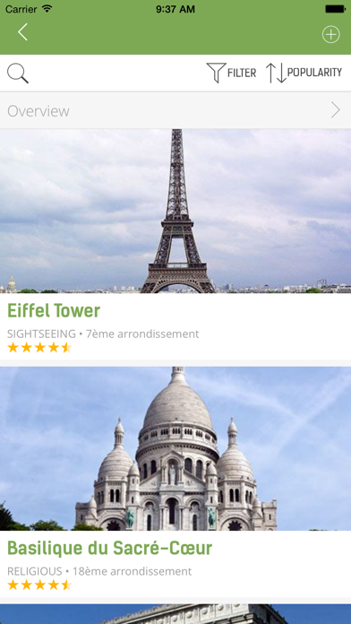 Paris Travel Guide - mTrip Screenshot 4