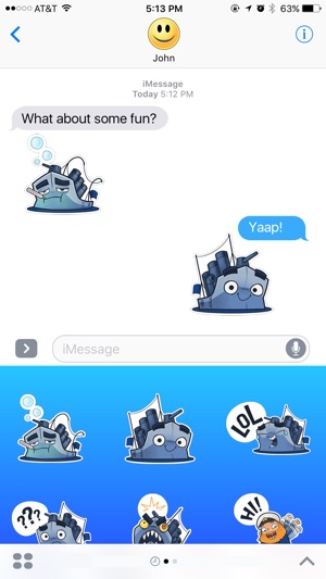 Ship and Captain in the Water Stickers(圖2)-速報App