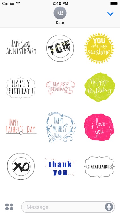 accolades to you stickers