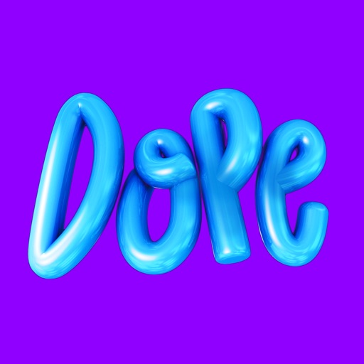 Dope Text Stickers icon