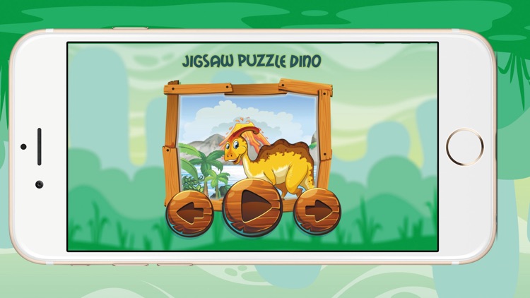 Game for kids : Jigsaw Puzzle Dinosaur