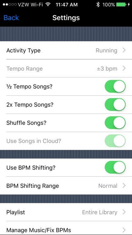 PaceDJ: Music To Drive Your Running Pace screenshot-3