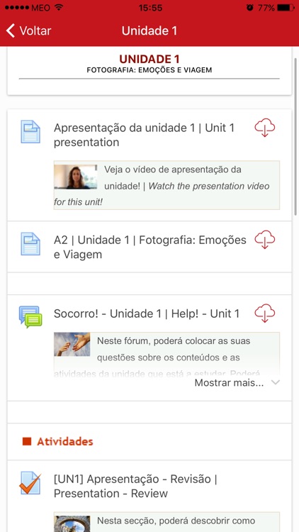 Camões eLearning screenshot-4