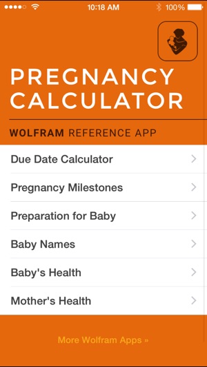 Wolfram Pregnancy Reference Calculator