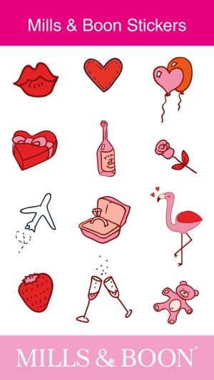 Mills & Boon Happy Ever After iMessage Stickers(圖4)-速報App