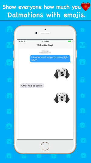 DalmationMoji - Dalmation Emoji Keyboard(圖2)-速報App