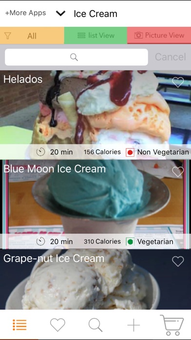 Ice Cream Recipes review screenshots