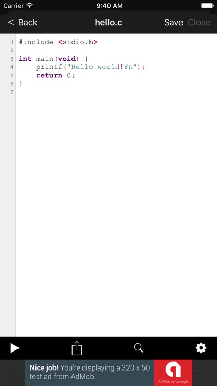Text editor-PWEditor for the source code and text