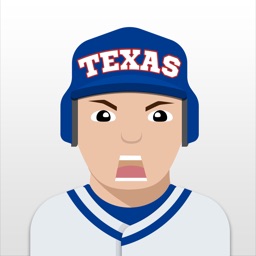 Texas Baseball Stickers & Emojis