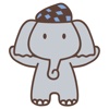 Cute Elephant Animated Emoji Stickers