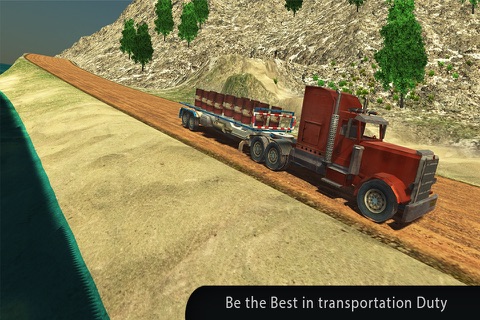 Heavy Cargo Truck Trailer Driving Simulator screenshot 2