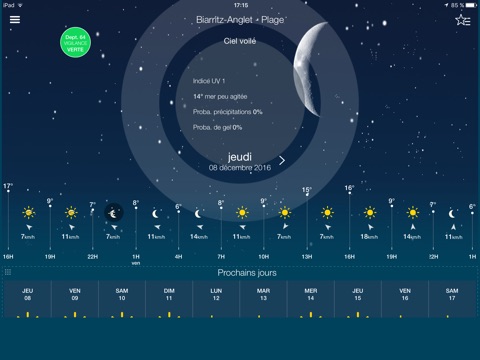 Météo-France pour iPad screenshot 3