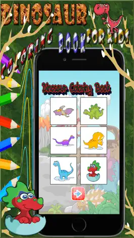 Game screenshot dinosaur maker : drawing games for kids apk