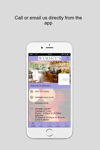 Wimsey's screenshot 2