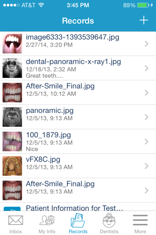 My Dental Files - Secure Dental Records screenshot 4
