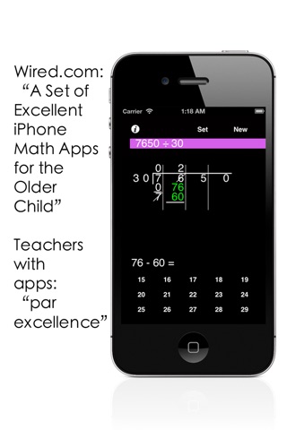 Column Division screenshot 3