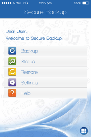 secure backup screenshot 2