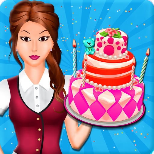 Fast Food Cake Maker Games Icon