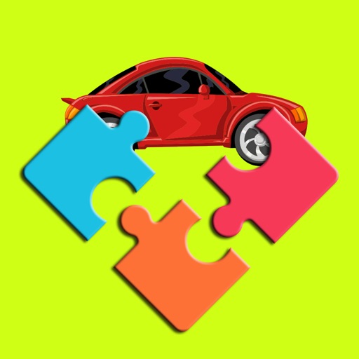 Need Car Jigsaw Puzzle for Kids Icon