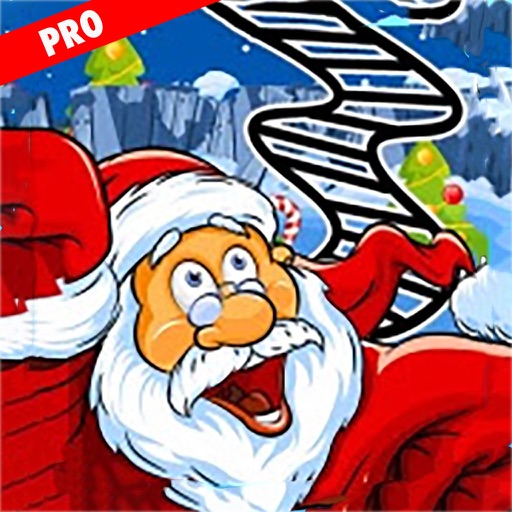 Crazy Santa Christmas Roller Coaster Pro iOS App