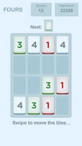 Game screenshot Fours - 2048 Number Puzzle Game hack