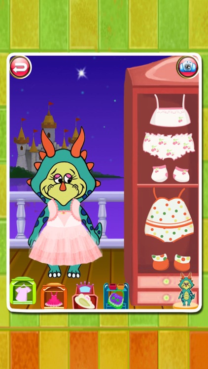 Dino Bath & Dress Up -FREE games for girls & boys screenshot-3