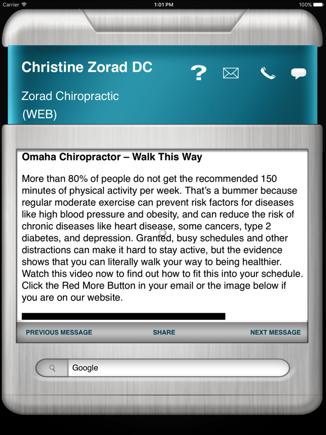 Zorad Chiropractic Wellness Assistant HD(圖3)-速報App