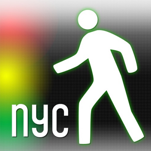 CrossWalk NYC: cross-street finder & subway map icon