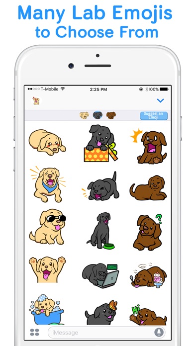 How to cancel & delete LabLoversMoji - Labrador Retriever Emoji Stickers from iphone & ipad 4
