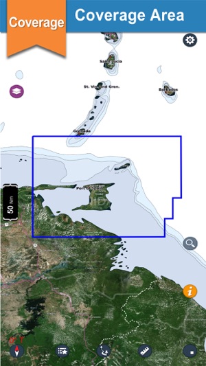 Marine Trinidad & Tobago Chart(圖2)-速報App