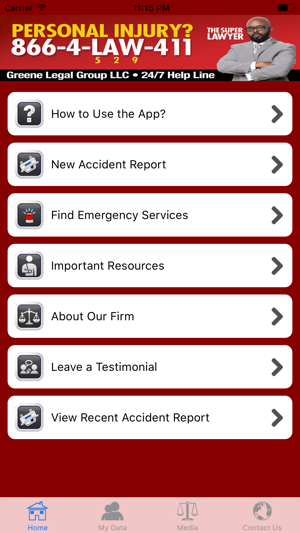 Greene Legal Group Injury Help App(圖2)-速報App