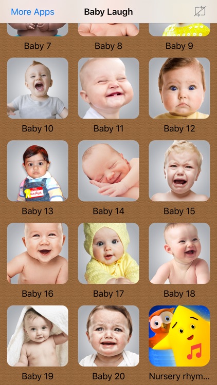 Baby laugh: laughs from the happiest babies