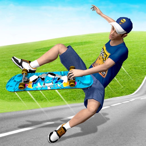 Super Skater Stunt Challenge: Skateboard Fun Game icon