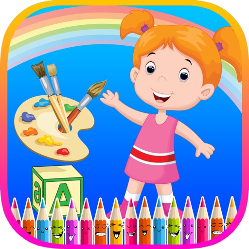 Coloring and Shape Preschool Educational Games iOS App