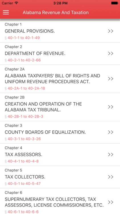 Alabama Revenue and Taxation