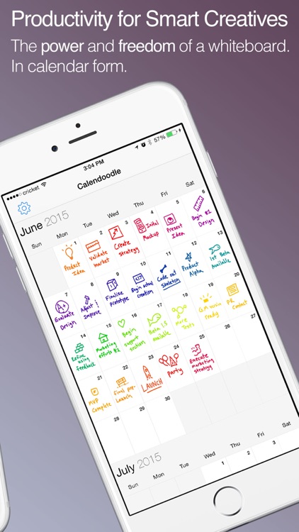 Calendoodle - The Pen & Ink Whiteboard Calendar