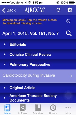 ATS Journals App screenshot 3