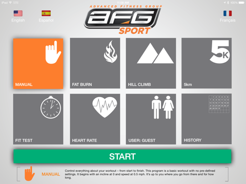 AFG Connected Fitness screenshot 2
