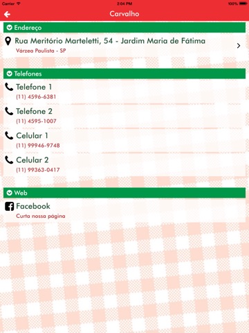 Pizzaria Carvalho screenshot 3