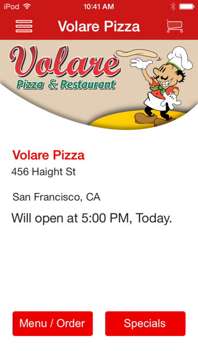 How to cancel & delete Volare Pizza from iphone & ipad 1