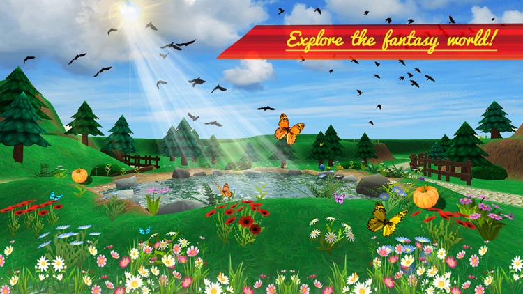 VR Honey Bee Flying Simulator - Pollination Game