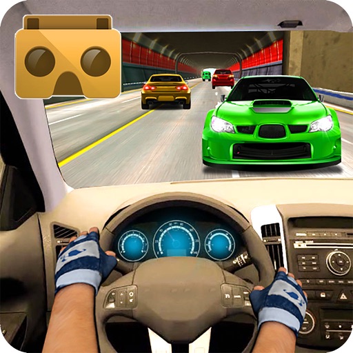 VR Race in Car : A Virtual Reality Racing Sim Icon