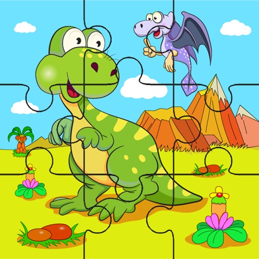 Amazing Dinosaur Jigsaw Puzzle For Kid and Toddler icon